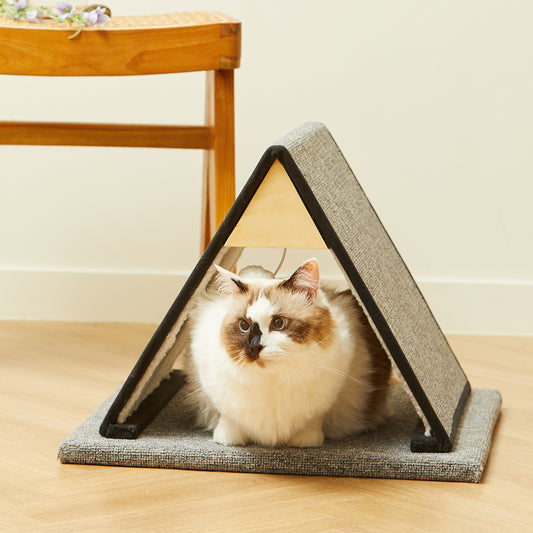 Petoria Just-1 Triangular House Cat Scratcher